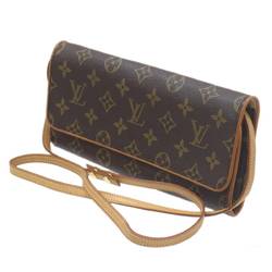 LOUIS VUITTON Louis Vuitton Pochette Twin GM Shoulder Bag Pouch Monogram M51852 FL1001