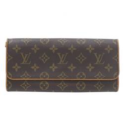 LOUIS VUITTON Louis Vuitton Pochette Twin GM Shoulder Bag Pouch Monogram M51852 FL1001