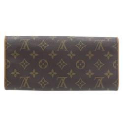 LOUIS VUITTON Louis Vuitton Pochette Twin GM Shoulder Bag Pouch Monogram M51852 FL1001