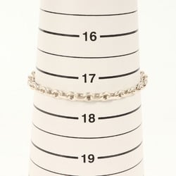 TIFFANY&Co. Tiffany Donut Chain Link Bracelet Old Oval Silver 925 Men's