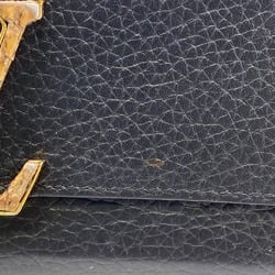 LOUIS VUITTON N90129 Portefeuille Capucines Long Wallet Black Women's