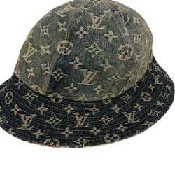 LOUIS VUITTON MP3414 Chapeau Tapestry Hat Monogram Blue Unisex