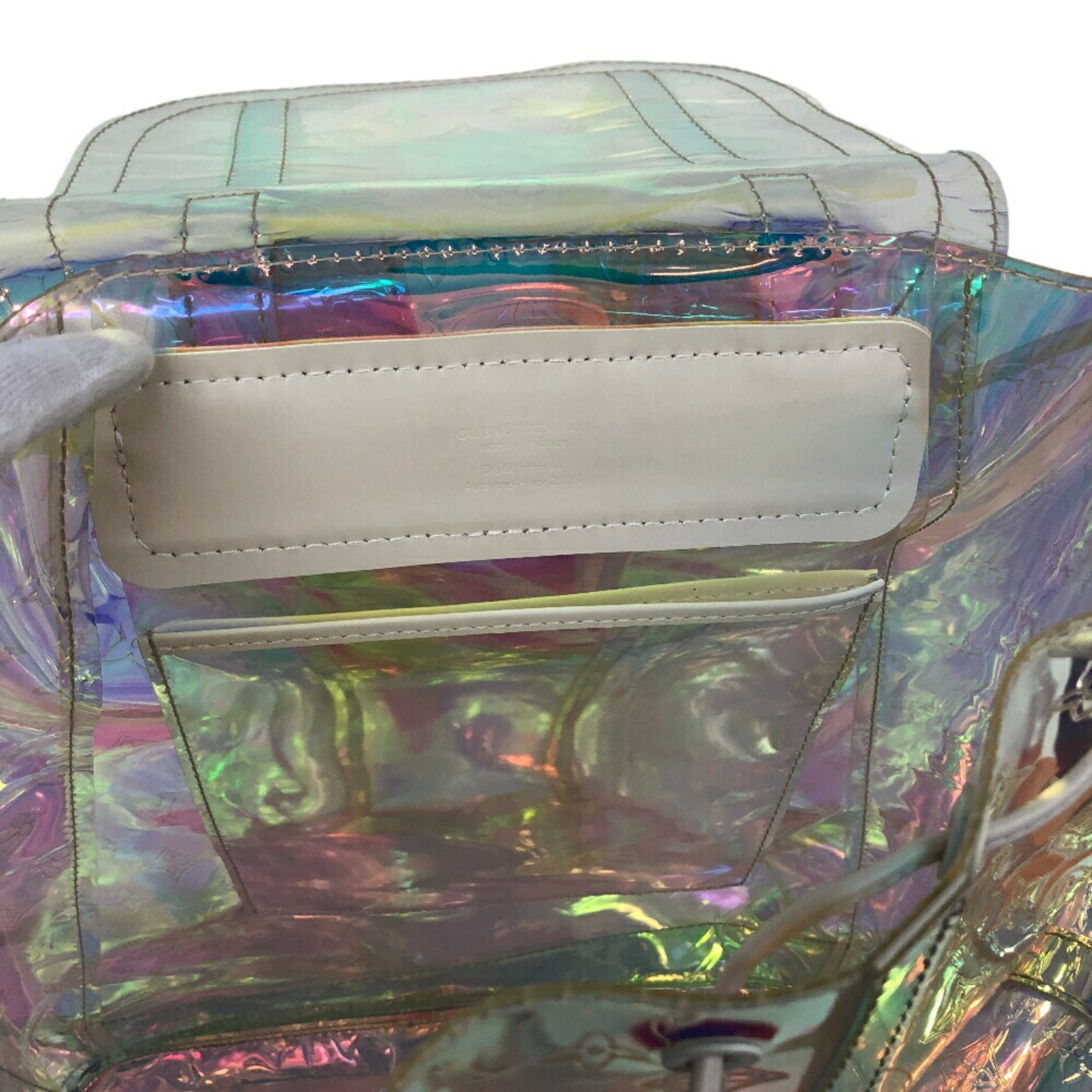 LOUIS VUITTON M44766 Christopher GM Monogram Prism Backpack/Daypack Multicolor Women's