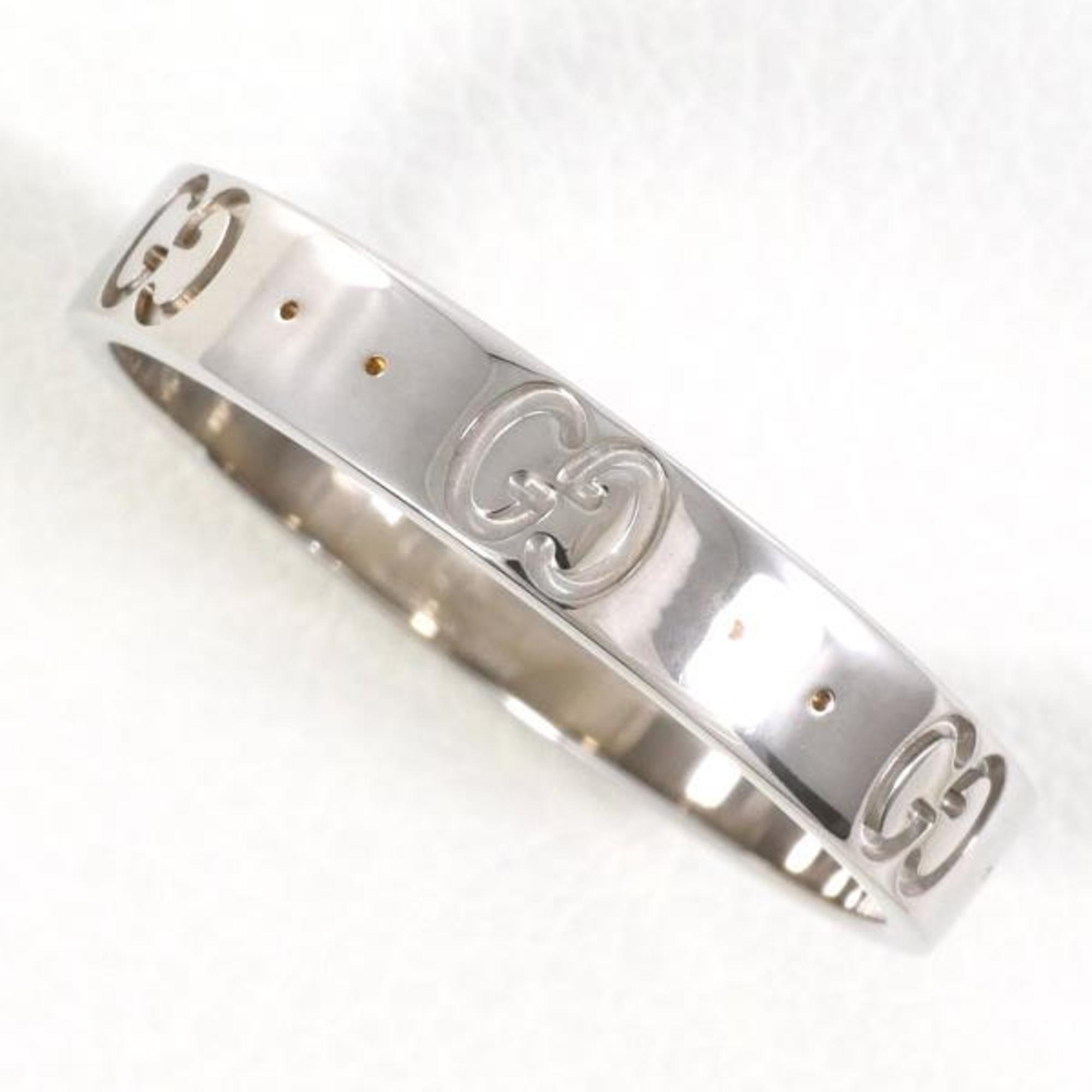 Gucci Icon K18WG Ring Total weight approx. 3.9g