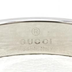 Gucci Icon K18WG Ring Total weight approx. 3.9g