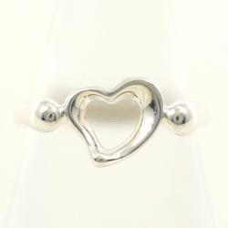 Tiffany Heart Silver Ring with Bag Total Weight Approx. 2.2g