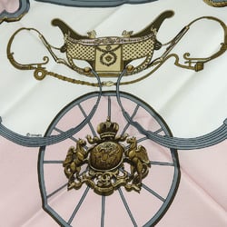 Hermes Scarf Carré 90 Silk Pink SPRINGS Springs Accessories Women's HERMES
