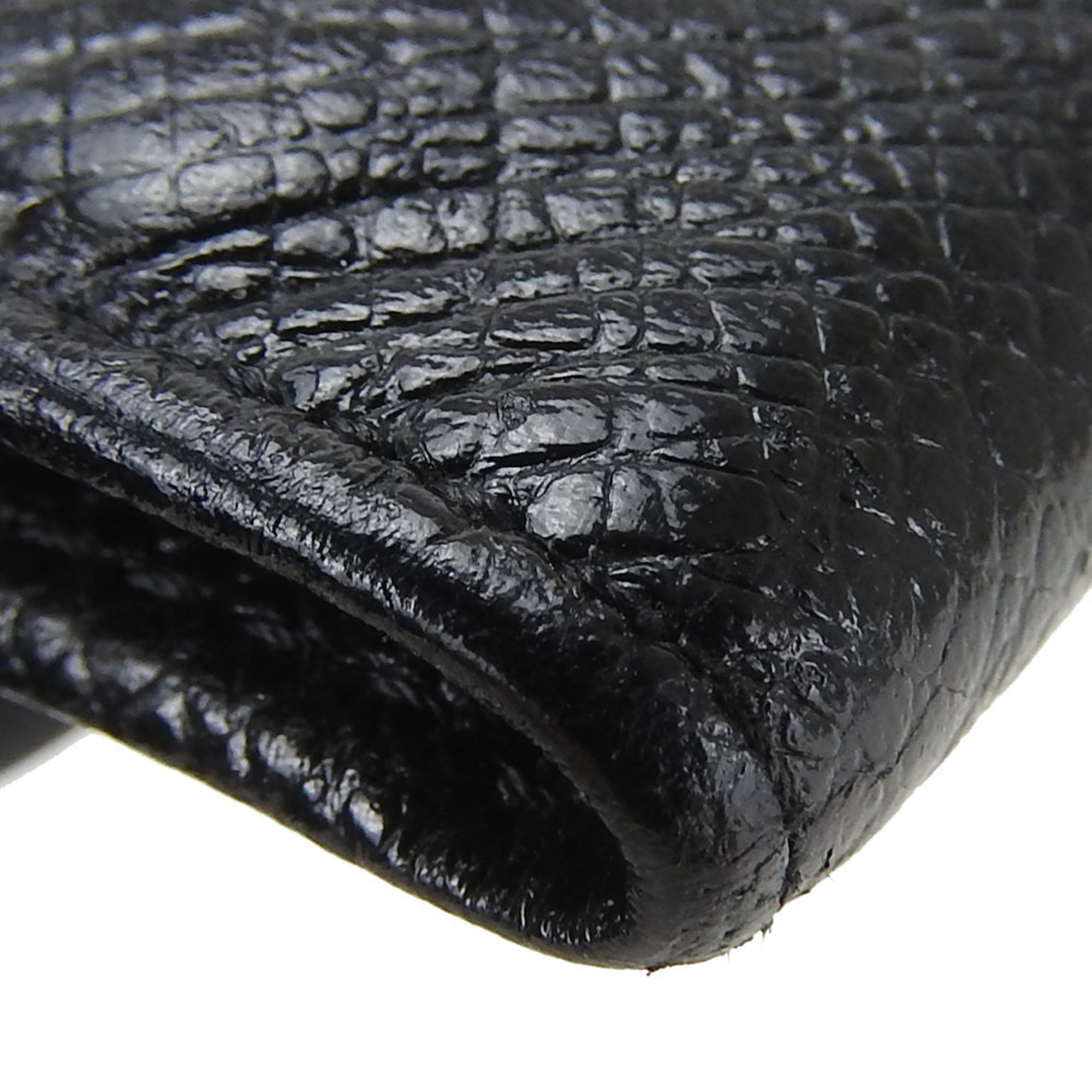 Louis Vuitton Key Case Multicle 6 M30500 Taiga Ardoise Black 6-ring Accessory Women's Men's LOUIS VUITTON