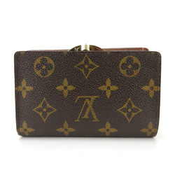 Louis Vuitton Bi-fold Wallet Portefeuille Viennois M61674 Monogram Canvas Brown Initials Accessories Women's LOUIS VUITTON