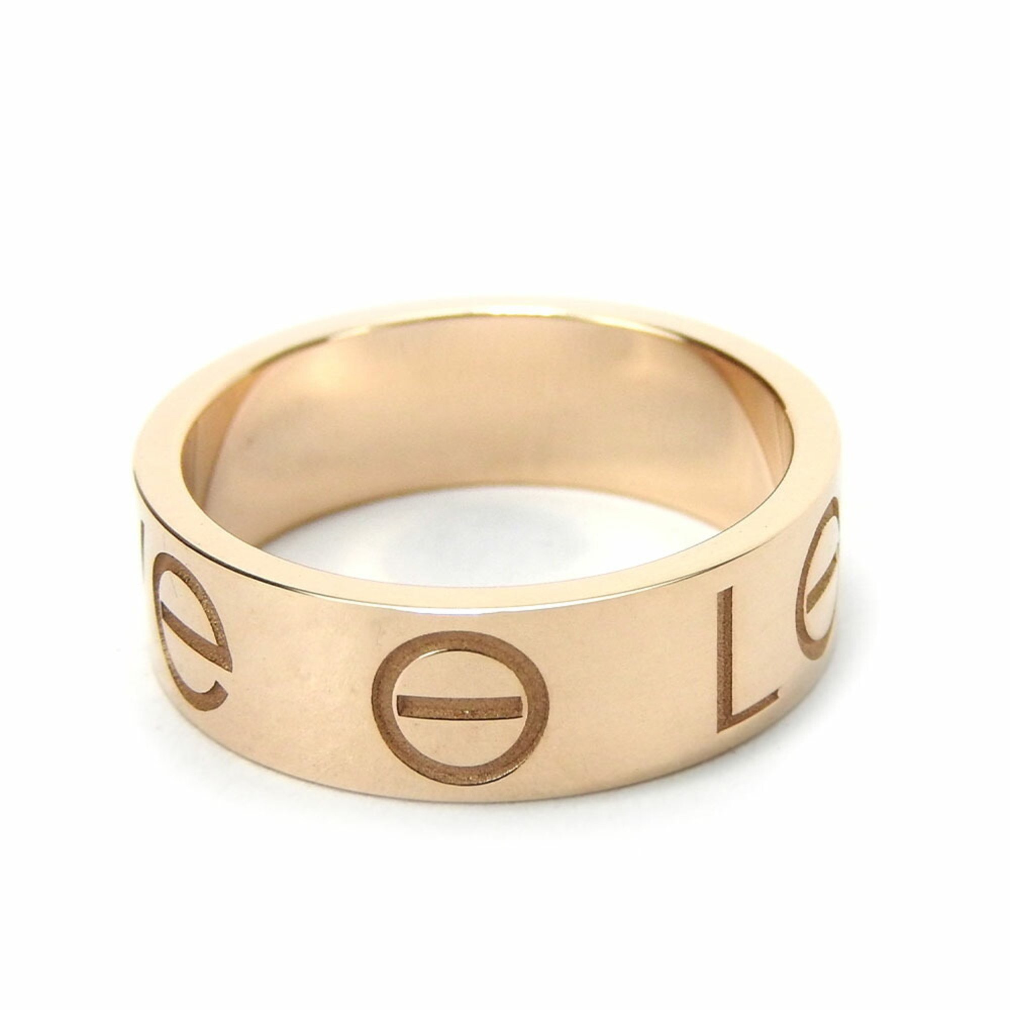 Cartier Ring Love 49 K18PG approx. 5.4g Pink Gold 2006 Limited Edition Women's CARTIER