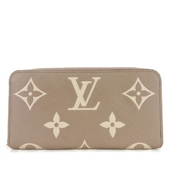 Louis Vuitton Long Wallet Zippy M69794 Monogram Empreinte Tourterelle Crème Beige Round Accessory Women's LOUIS VUITTON