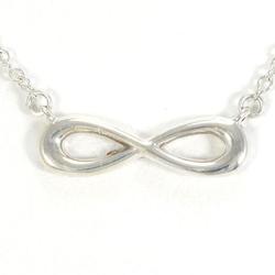 Tiffany Infinity Silver Necklace Box Bag Total weight approx. 1.6g 45cm