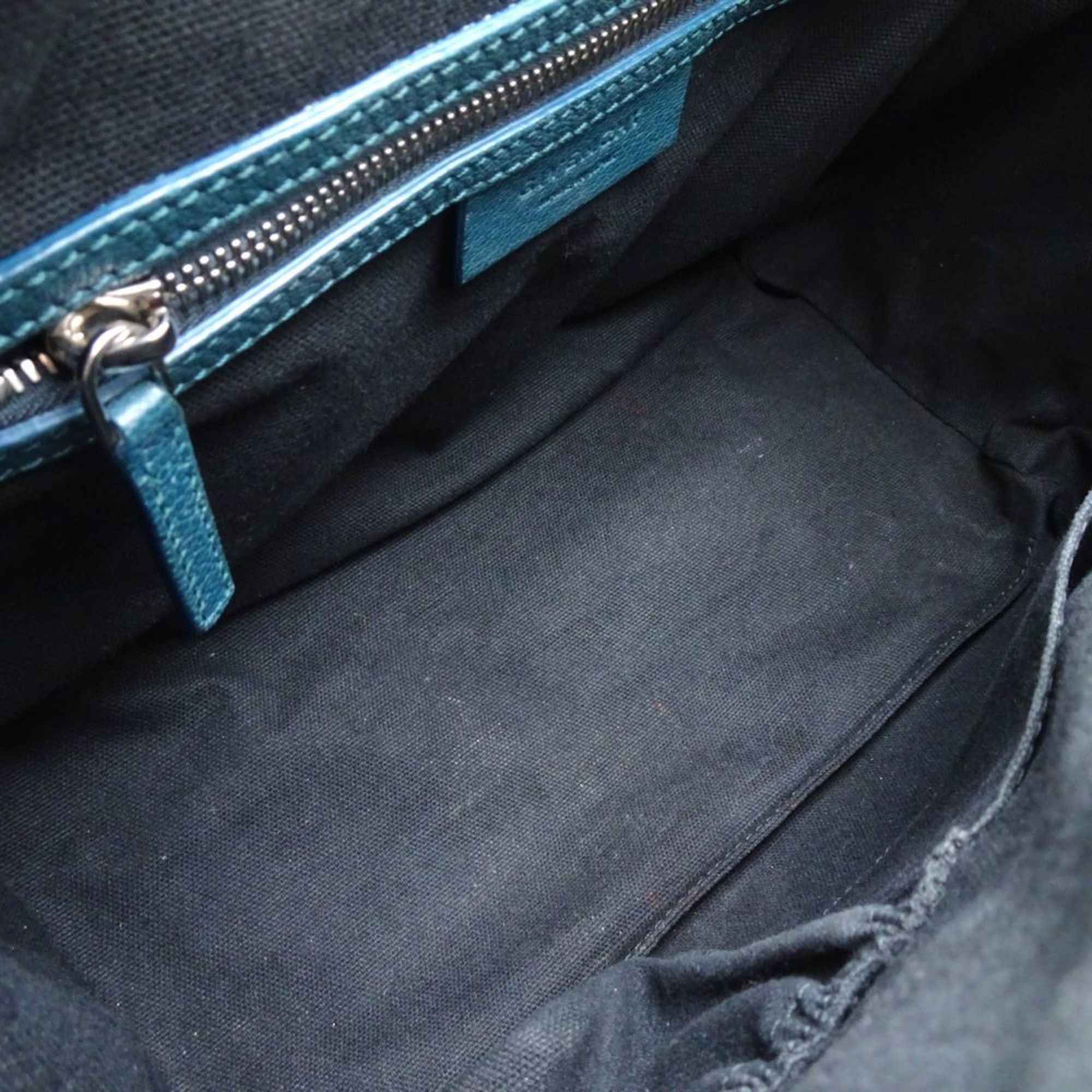 Givenchy Antigona 2-Way Bag Leather Blue 351314