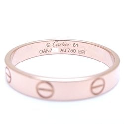 CARTIER Cartier Love Ring #61 B4085200 K18PG Pink Gold 291974