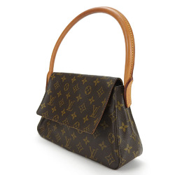 Louis Vuitton Shoulder Bag Looping M51147 Monogram Brown Women's LOUIS VUITTON