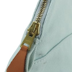 Hermes Pouch Bolide MM Canvas Light Blue Multi Bag-in-Bag Women's HERMES