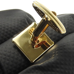 Christian Dior Cufflinks Metal Gold CD Accessories Men