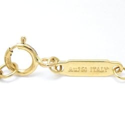 TIFFANY&Co. Tiffany T Smile Necklace Diamond K18YG Yellow Gold 292014