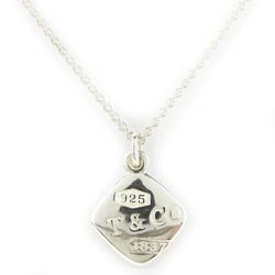 Tiffany Necklace 1837 Montage Cushion Silver 925 Approx. 5.4g Square Ladies TIFFANY&Co.