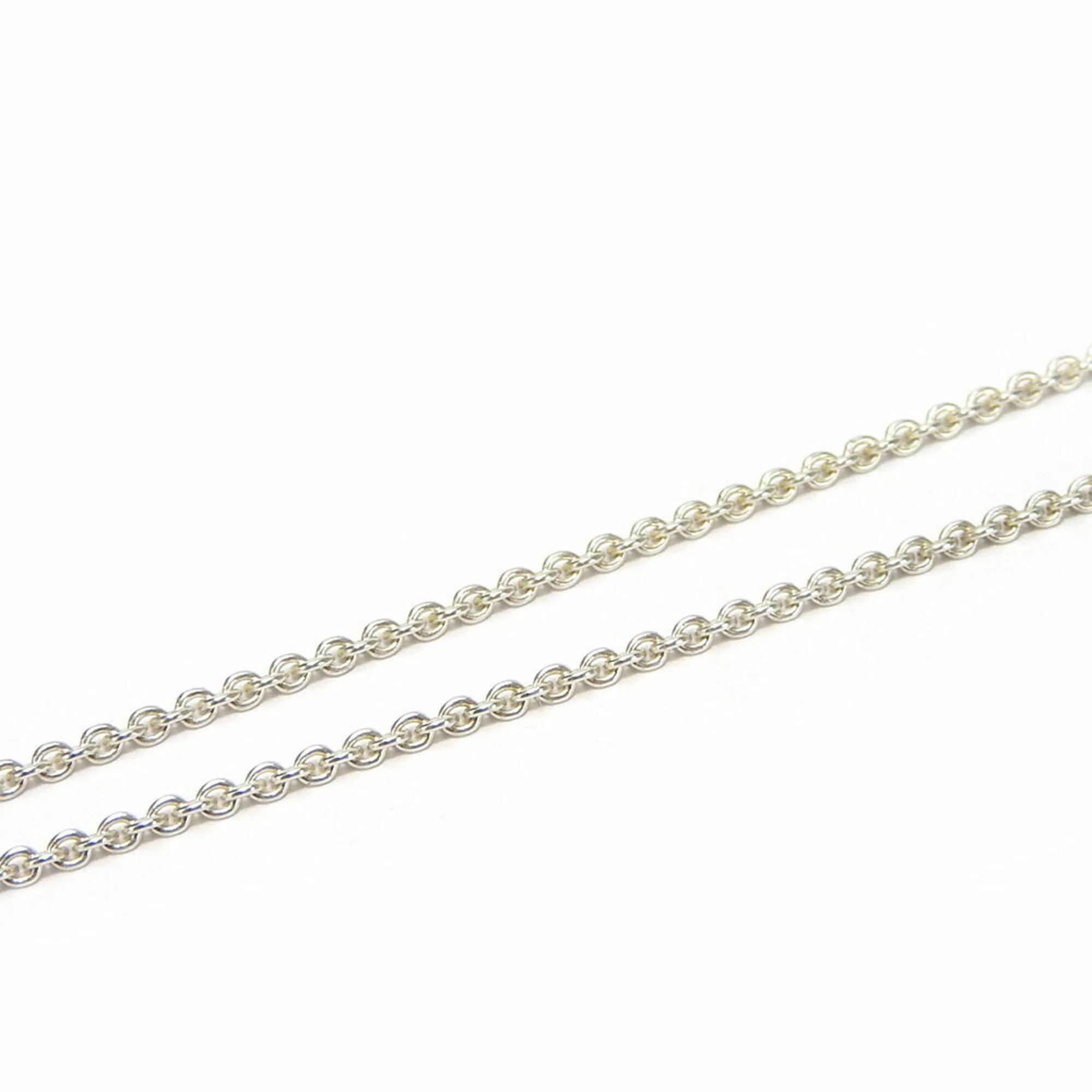 Tiffany Necklace 1837 Montage Cushion Silver 925 Approx. 5.4g Square Ladies TIFFANY&Co.