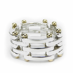 Tiffany & Co. Rings Gate Ring Silver 925 K18YG Approx. 11.7g Gold Combination Color Women's TIFFANY