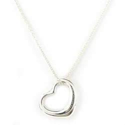 Tiffany Necklace Heart Silver 925 Approx. 5.7g Elsa Peretti Women's TIFFANY&Co.