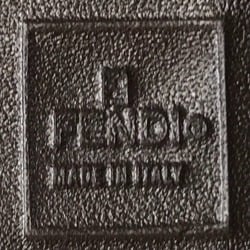 FENDI Zucca Long Wallet for Women, Canvas, Brown, Bi-fold, 660 9980 1988