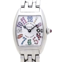FRANCK MULLER Tono Curvex Magic Color 2252MAGCOLAC Stainless Steel Ladies Watch 39476