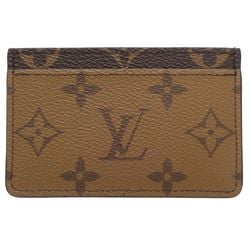 LOUIS VUITTON Louis Vuitton Business Card Holder/Card Case M69161 Porte Carte Sample Monogram Reverse Brown 180514