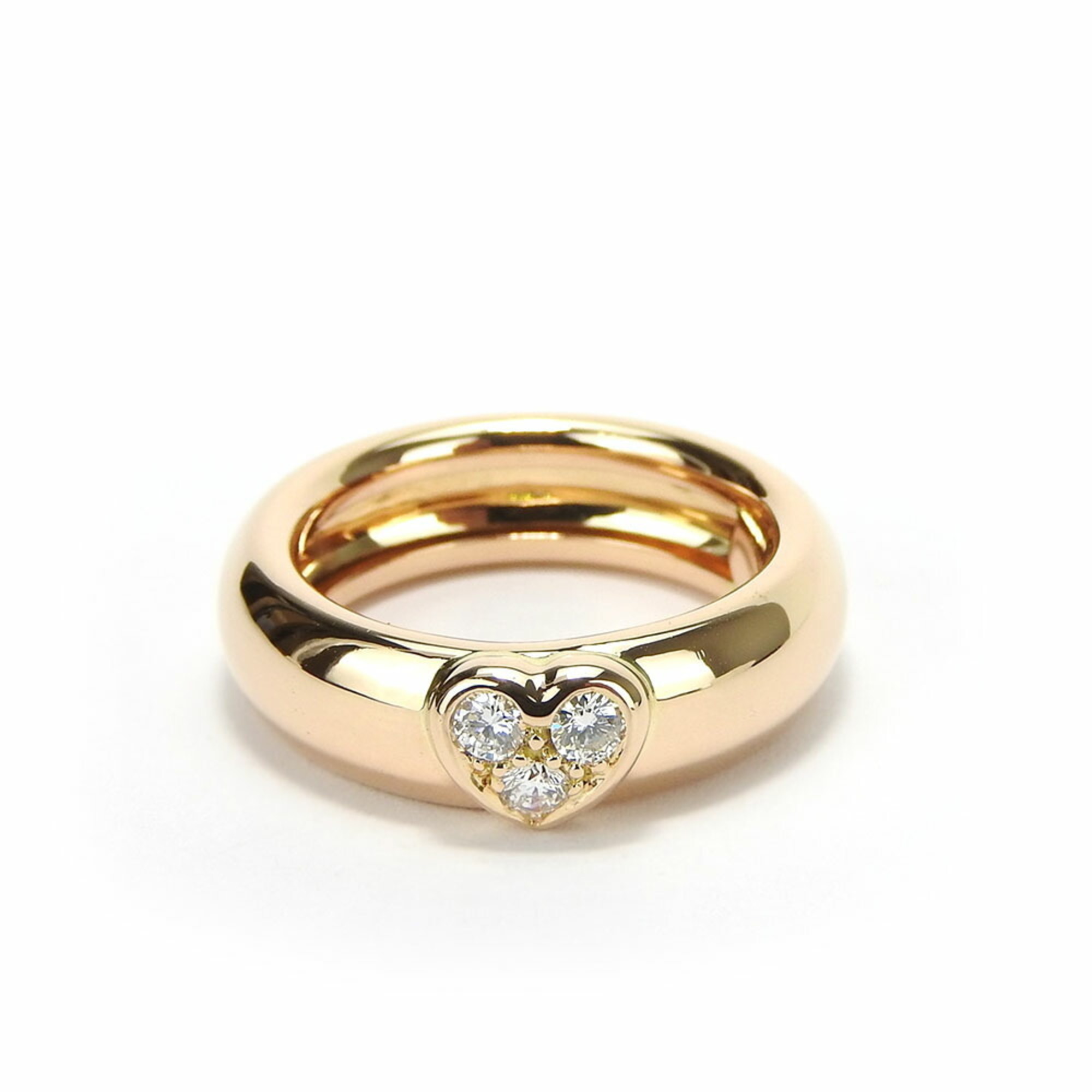Tiffany & Co. Ring Friendship K18PG Diamond 5.4g Pink Gold Women's TIFFANY