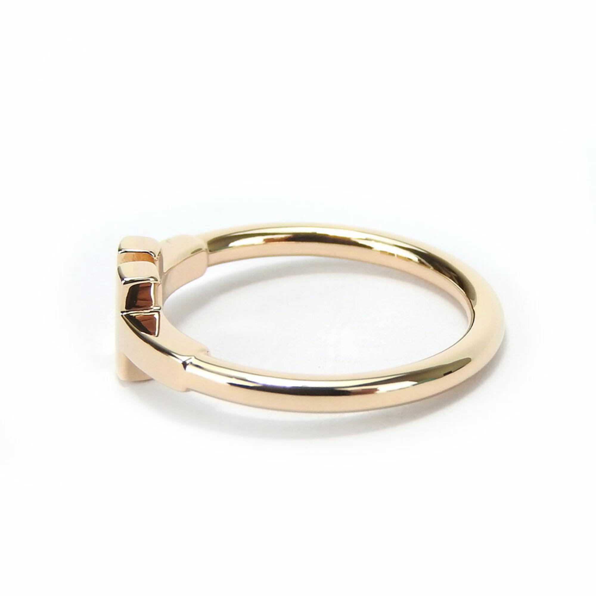Tiffany Ring, T-Wire, K18PG, approx. 3.0g, Pink Gold, Women's, TIFFANY&Co.