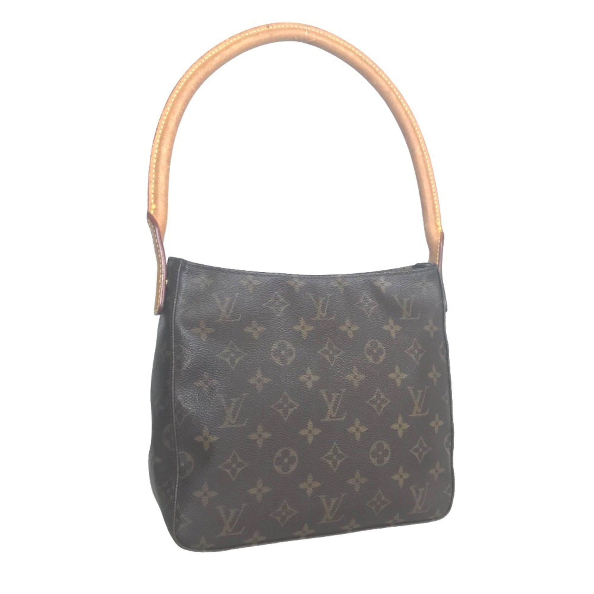 LOUIS VUITTON Louis Vuitton Looping MM Sling Bag Shoulder Women's Monogram Canvas Brown M51146