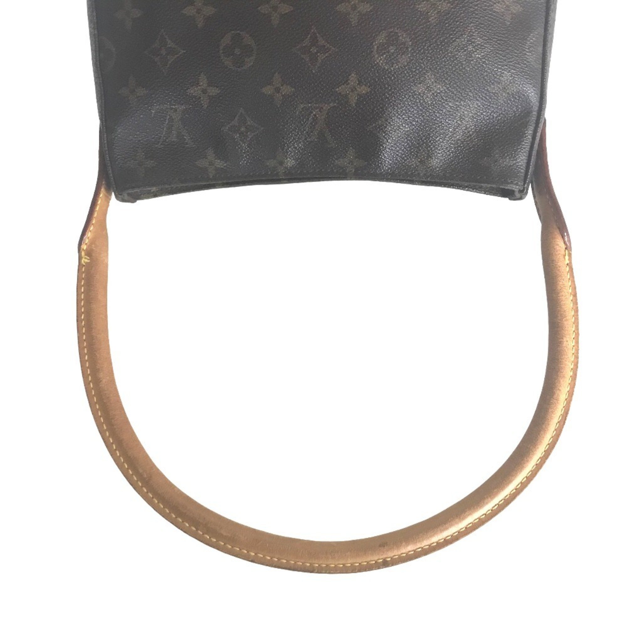 LOUIS VUITTON Louis Vuitton Looping MM Sling Bag Shoulder Women's Monogram Canvas Brown M51146