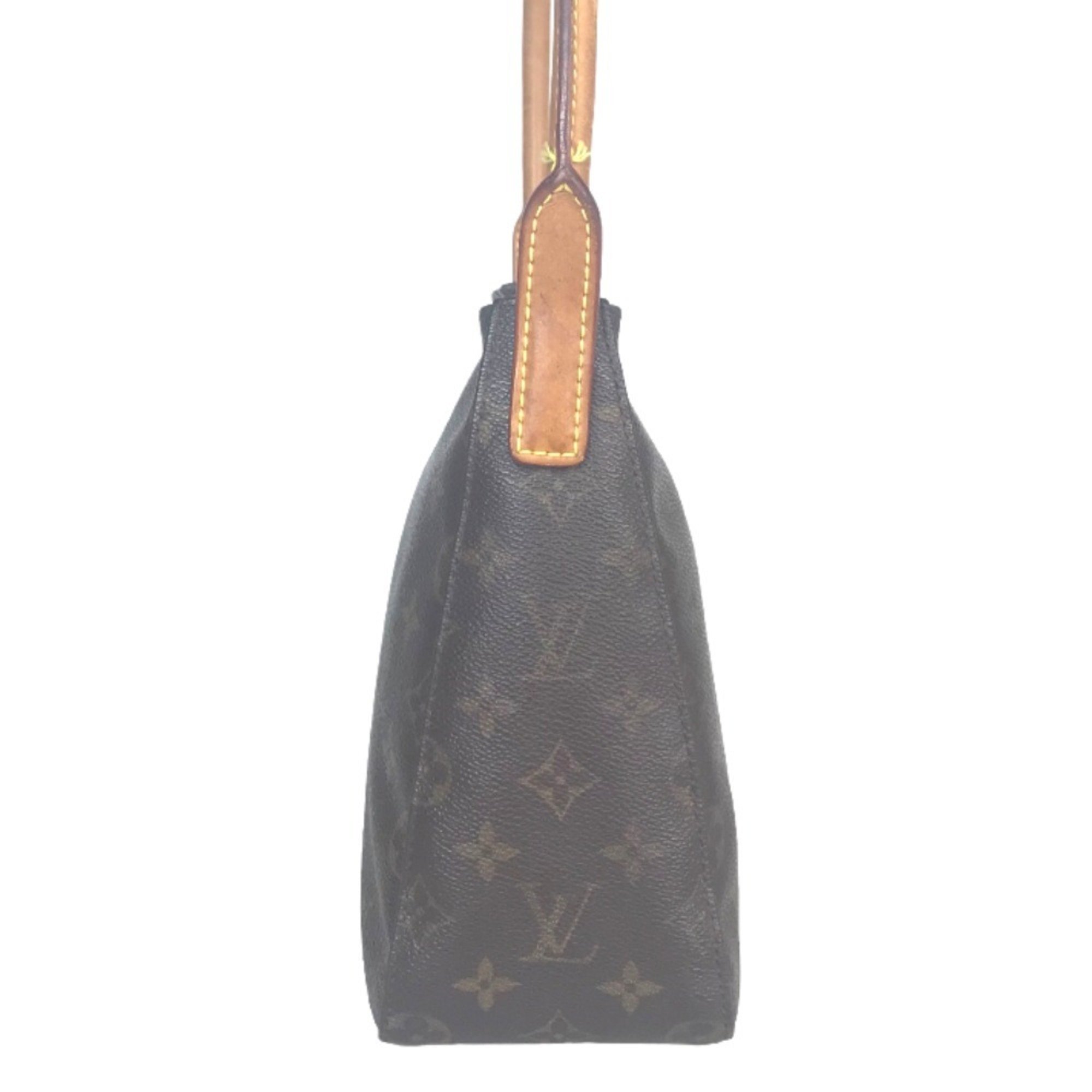 LOUIS VUITTON Louis Vuitton Looping MM Sling Bag Shoulder Women's Monogram Canvas Brown M51146