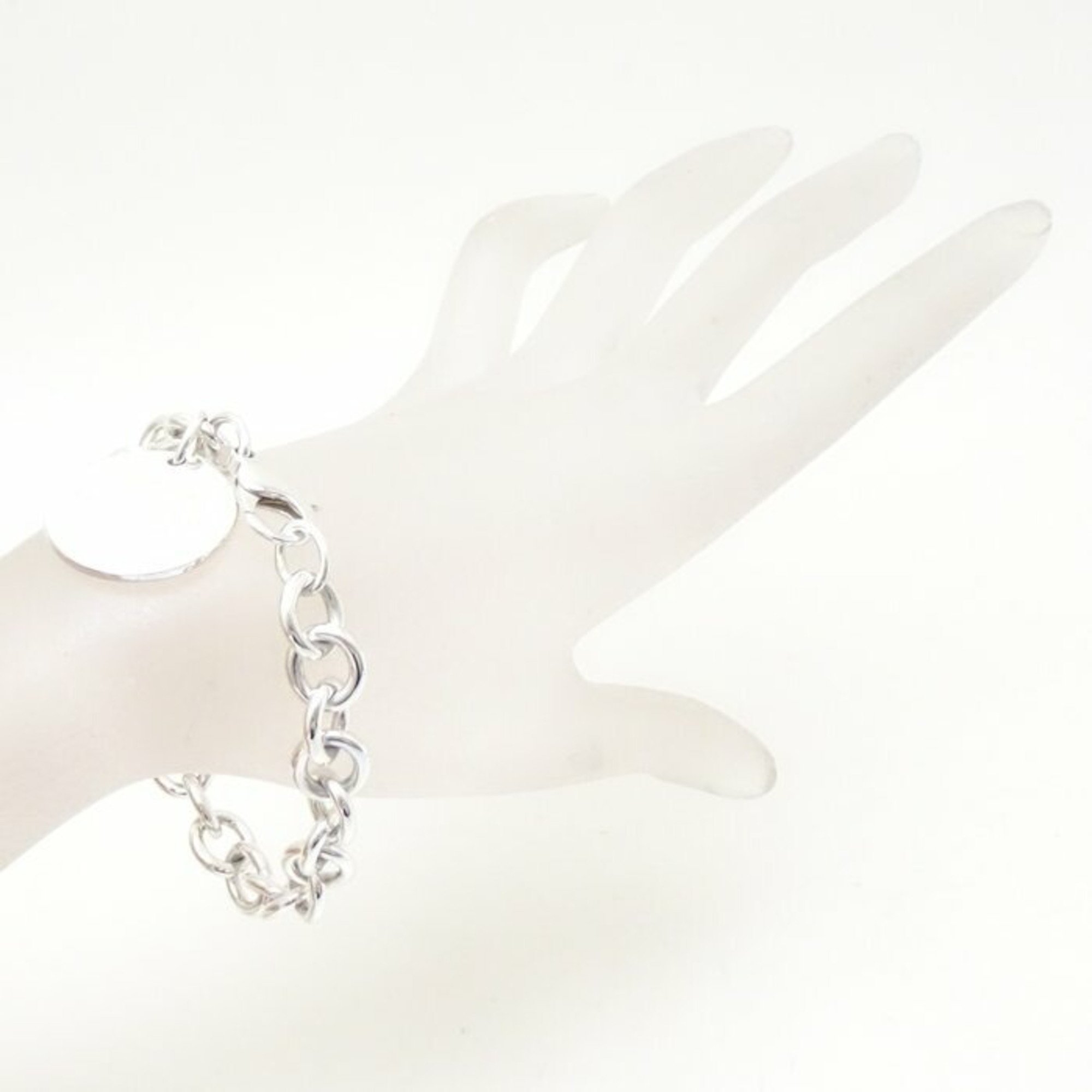 TIFFANY&Co. Tiffany Return to Round Tag Bracelet Silver 925 291984