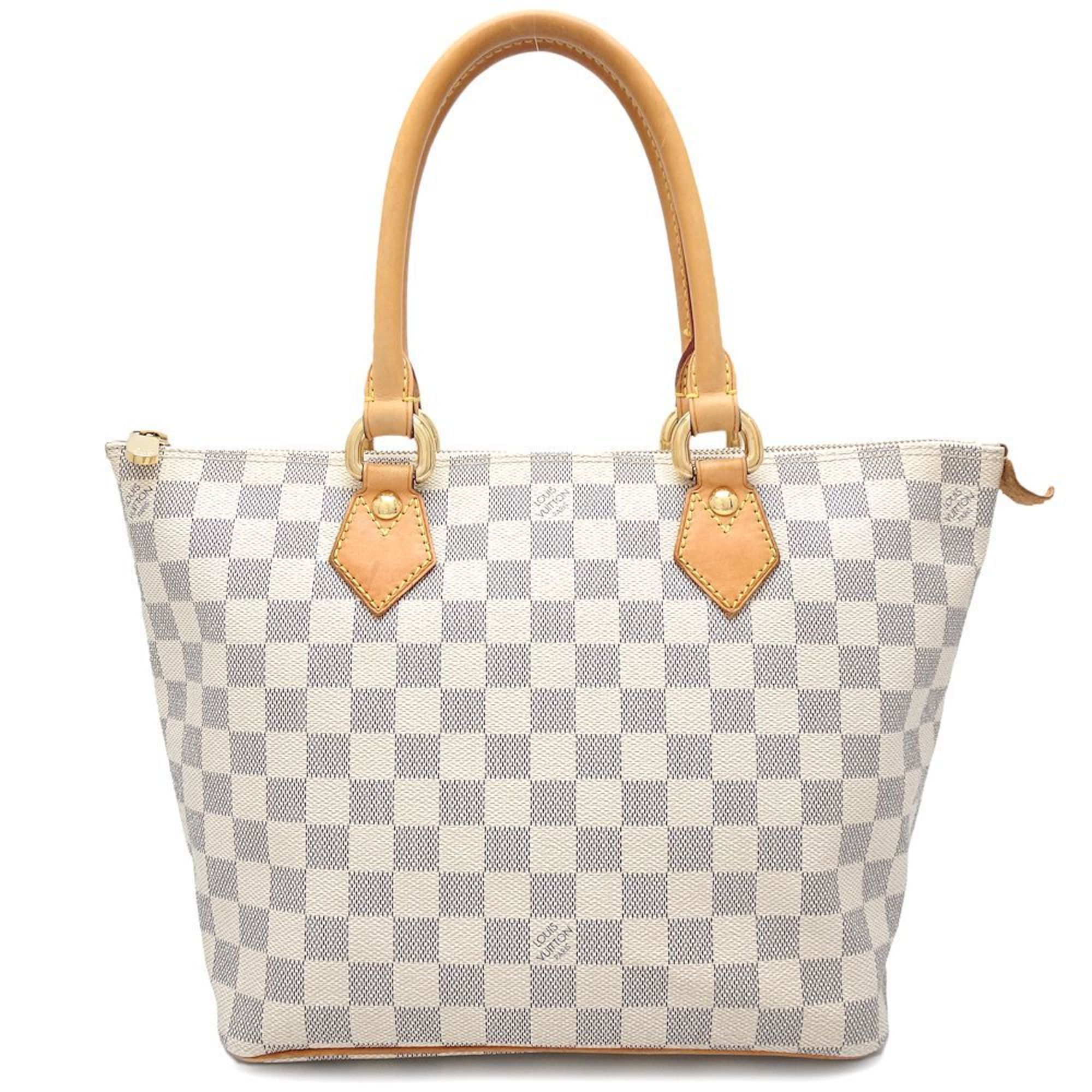 LOUIS VUITTON Louis Vuitton Damier Azur Saleya PM N51186 Handbag 351332