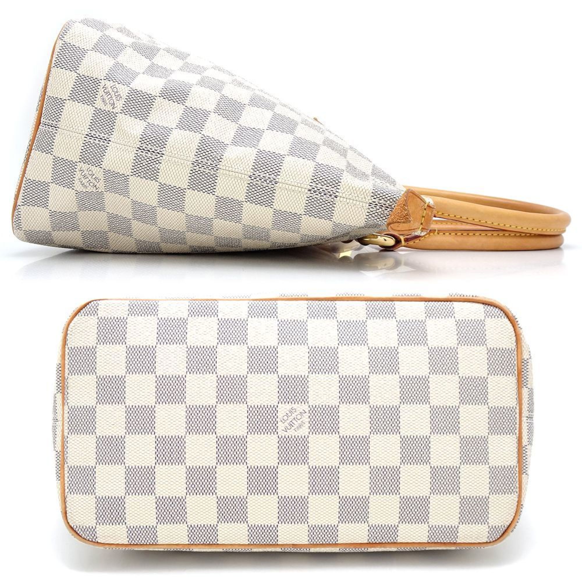 LOUIS VUITTON Louis Vuitton Damier Azur Saleya PM N51186 Handbag 351332