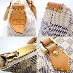 LOUIS VUITTON Louis Vuitton Damier Azur Saleya PM N51186 Handbag 351332