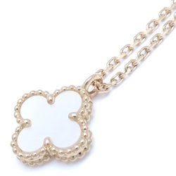 Van Cleef & Arpels Sweet Alhambra Necklace Mother of Pearl VCARF69100 K18YG Yellow Gold 291991