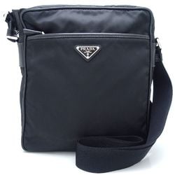 PRADA 2VH002 Shoulder Bag Nylon x Leather NERO 351319