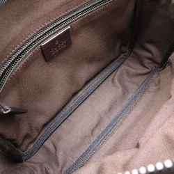 GUCCI GG Supreme 114291 Shoulder Bag Coated Canvas x Leather Beige Brown 351317
