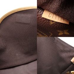 LOUIS VUITTON Louis Vuitton Monogram Menilmontant MM M40473 Shoulder Bag Brown 351328