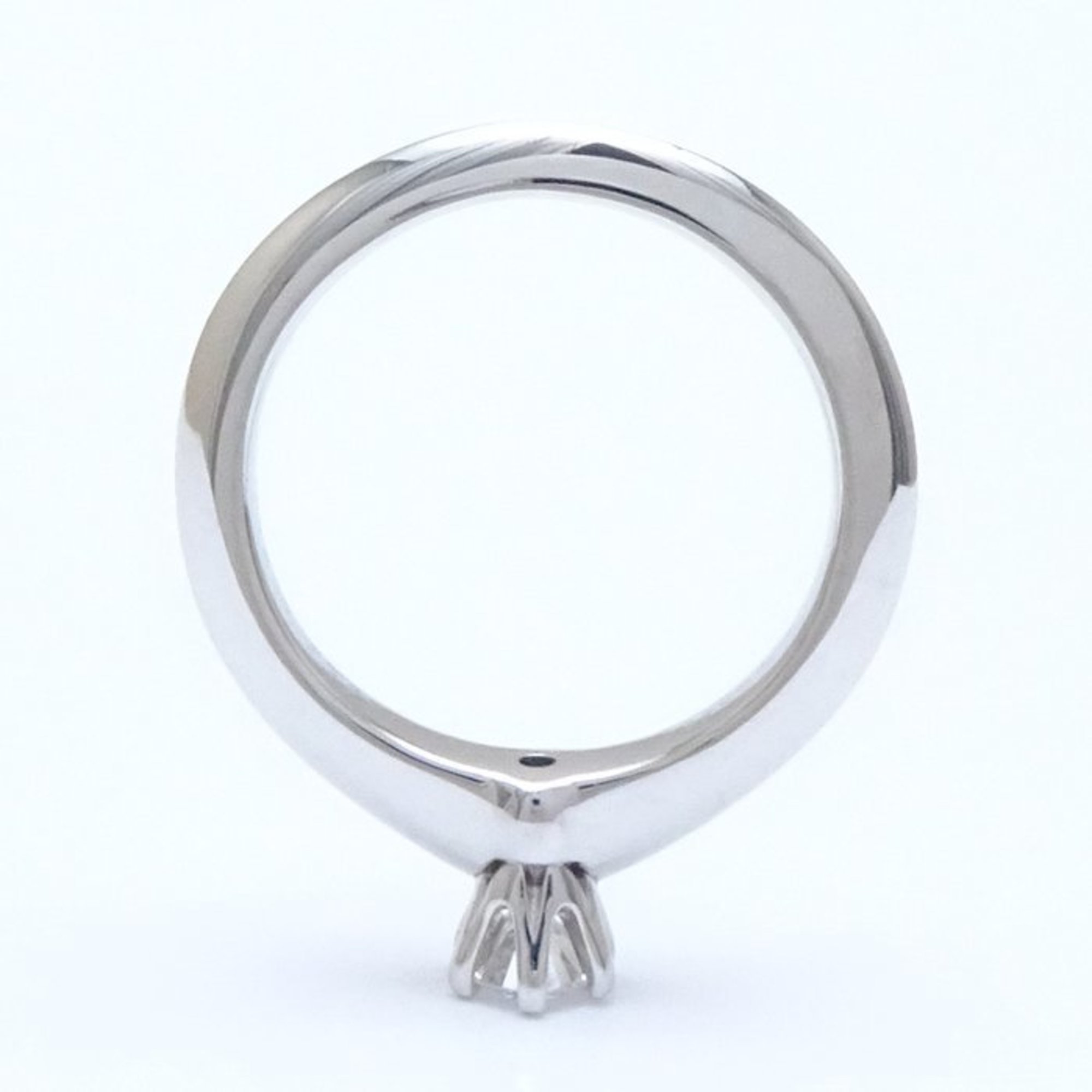 TIFFANY&Co. Tiffany Solitaire Ring, Single Diamond 0.19ct D.VVS2.3Excellent, Pt950 Platinum 291977