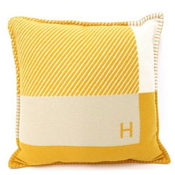 Hermes HERMES Cushion H Riviera Wool Cashmere H103423M Soleil