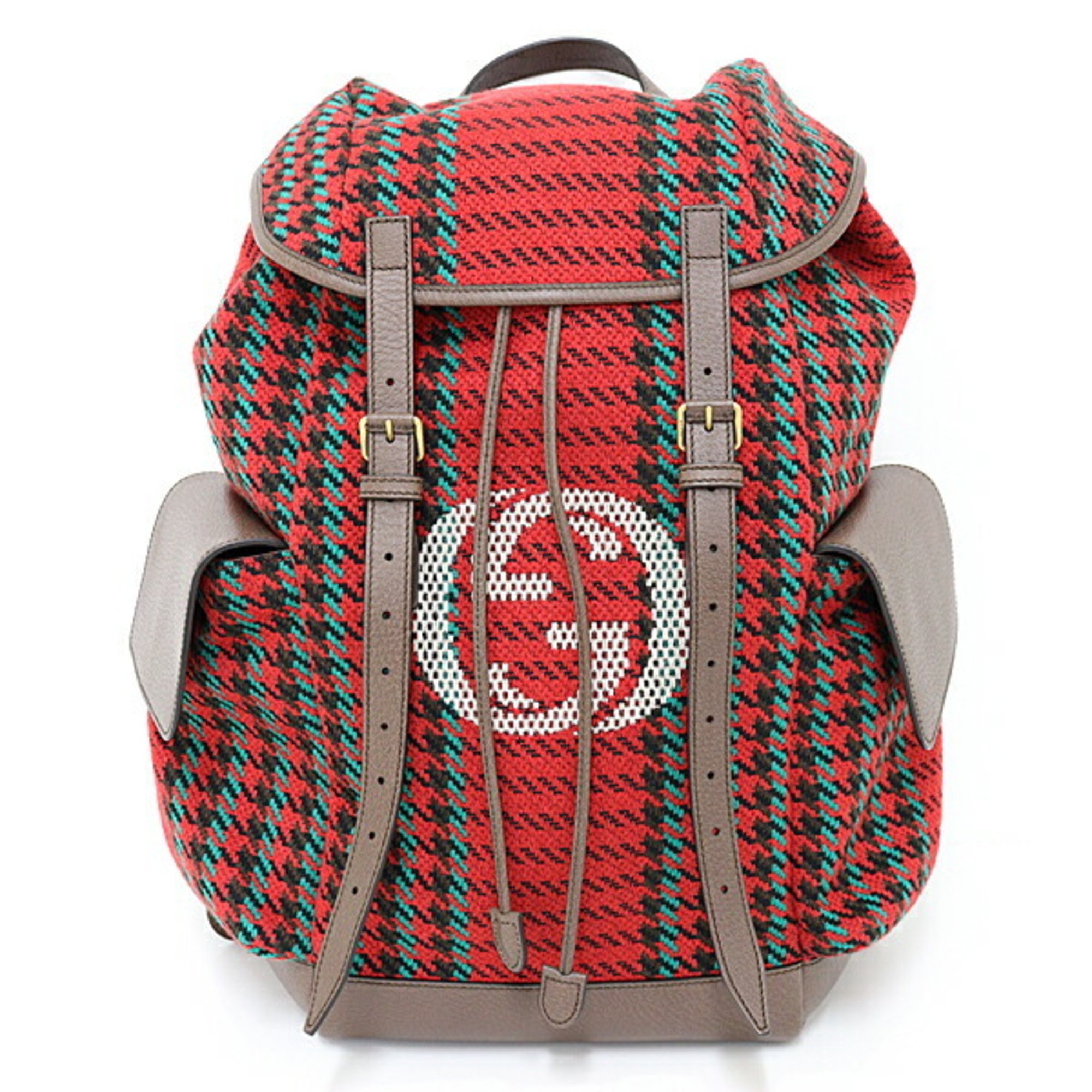 Gucci backpack stripe hotsell