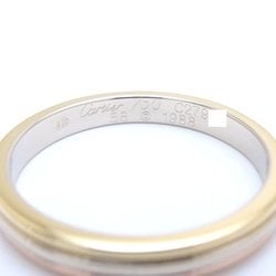 CARTIER Trinity Wedding Ring #58 2.8mm K18 Three-Color Gold 291949