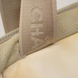Chanel Tote Bag Sport Nylon White Grey Women's