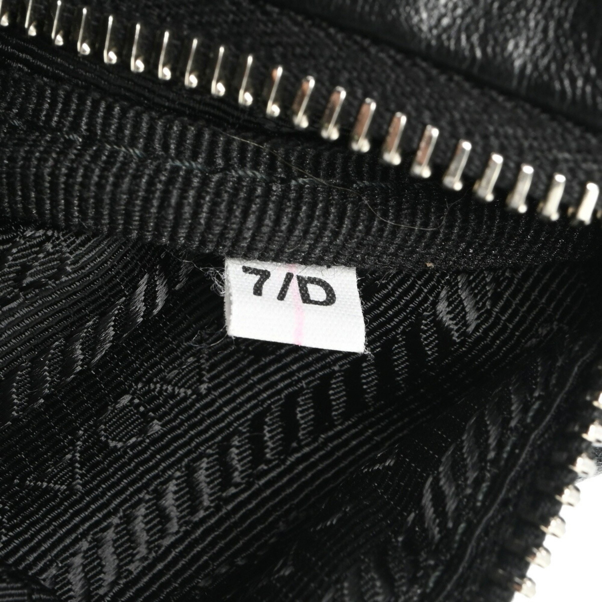 PRADA Prada Triangle Black Women's Leather Shoulder Bag