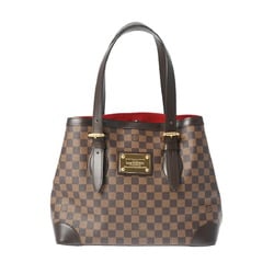 LOUIS VUITTON Damier Hampstead MM Brown N51204 Women's Canvas Handbag