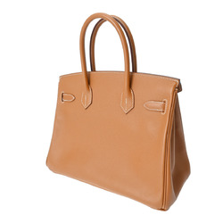 HERMES Hermes Birkin 30 Gold Palladium Hardware Z Stamp (around 2021) Women's Epsom Leather Handbag